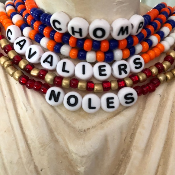 University of Tennessee Glass Beaded Choker - Picture 3 of 4